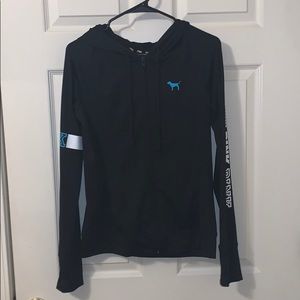 Lightweight active zip up jacket